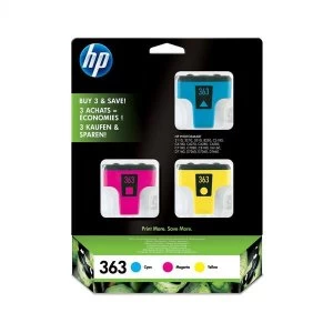 HP 363 Tri Colour Ink Cartridge