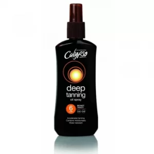 Calypso Deep Tanning Oil Spray SPF 6 200ml