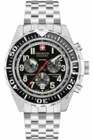 Mens Swiss Military Hanowa Touchdown Chrono Chronograph Watch 06-5304.04.007