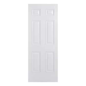 LPD Colonial Victorian Fully Finished White Composite External Front Door - 1981mm x 838mm (78 inch x 33 inch) LPD Doors GRPCOLWHI33