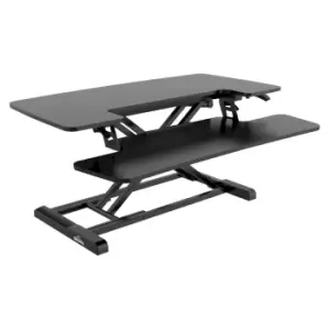 Dellonda 89cm Height Adjustable Standing Desk Converter 50cm 15kg Capacity DH15