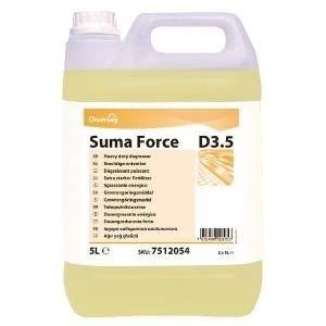 Diversey Suma D3.5 Heavy Duty Degreaser 5 Litre Pack of 2 7512054