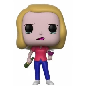 Beth with Wine Glass Rick and Morty Series 3 Funko Pop Vinyl Figure