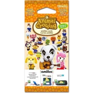 Animal Crossing Amiibo Cards Series 2 (3 Cards 1 Pack)