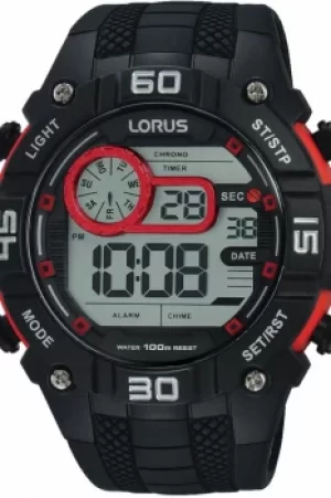 Mens Lorus Digital Alarm Chronograph Watch R2355LX9