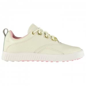 adidas Adicross Ladies Golf Shoes - White/Pink