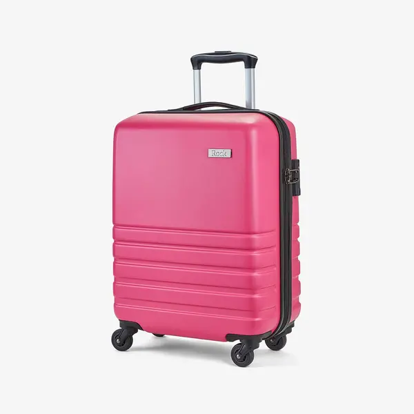 Rock Luggage Byron Hardshell, Small, Pink