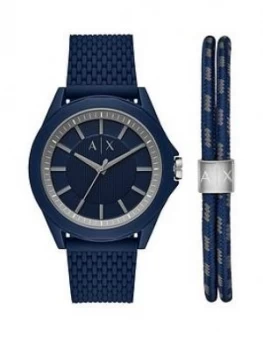Armani Exchange AX7118 Watch & Bracelet Gift Set