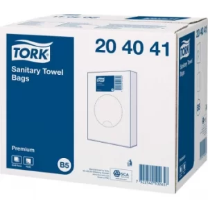 Tork 204041 Sanitary Towel Bags 48 Packs of 1200