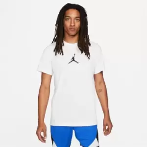Air Jordan Jumpman Mens Short-Sleeve Crew T Shirt - White