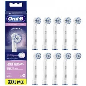 Oral-B Sensitive Clean Electric toothbrush brush attachments 10 pc(s) White