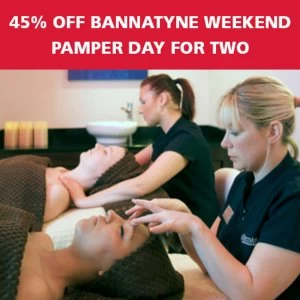Red Letter Days 45 percent off Bannatyne Weekend Pamper Day For Two