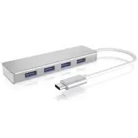 IcyBox 4-port hub with USB Type-C Interface