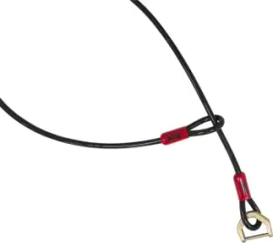 ABUS Cobra Steel Cable, black, Size 140 cm, black, Size 140 cm