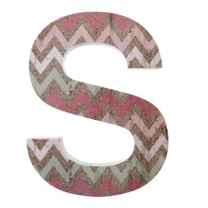 Letter S Wall Plaque