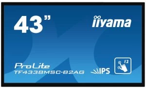 iiyama 43" ProLite TF4338MSC-B2AG Full HD Multi Touch Commercial Display