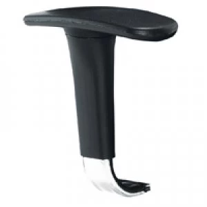 Avior Chrome and Black AdjusTable High Back Posture Chair Arms Pack o