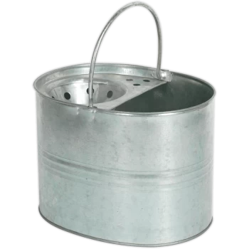 Sealey Galvanised Metal Mop Bucket 13l
