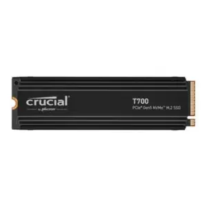 Crucial 1TB Crucial T700 PCIe Gen5 NVMe M.2 SSD with heatsink