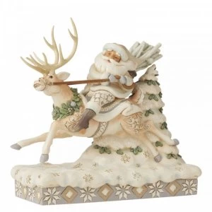 On Course For Christmas Figurine by Jim Shore