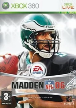 Madden NFL 06 Xbox 360 Game