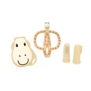 Matchstick Monkey Gigi Giraffe Teething Starter Gift Set - Baby Gift Set