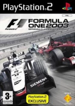 Formula One 2003 PS2 Game