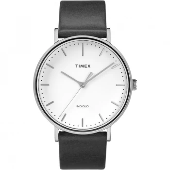 Timex White And Black 'Weekender Fairfield' Watch - TW2R26300 - multicoloured