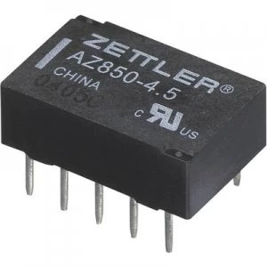 PCB relays 24 Vdc 1 A 2 change overs Zettler Electronics