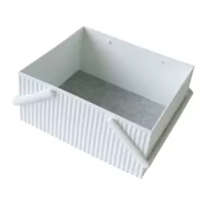 Hachiman Omnioffre Stacking Storage Box Large - White