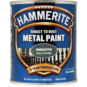 Hammerite Direct to Rust Metal Paint Wild Thyme 750ml
