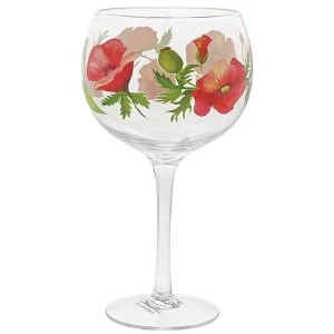 Poppies Copa Gin Glass