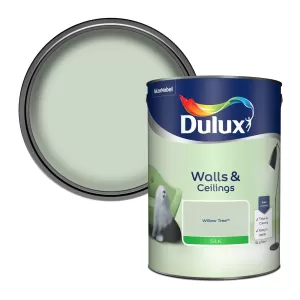 Dulux Walls & Ceilings Willow Tree Silk Emulsion Paint 5L