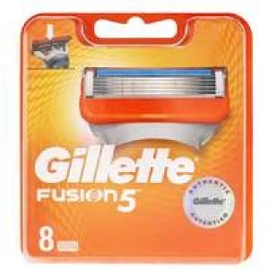 Gillette Fusion Manual Blades pack of 8