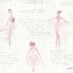 Arthouse Wallpaper Pirouette Pink