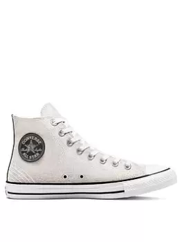 Converse Chuck Taylor All Star Recycled Canvas Hi, Off White, Size 6, Men