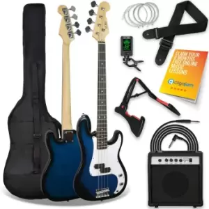 3rd Avenue Bass Guitar Pack - Blueburst