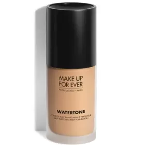 MAKE UP FOR EVER watertone Foundation No Transfer and Natural Radiant Finish 40ml (Various Shades) - Y305-Soft Beige