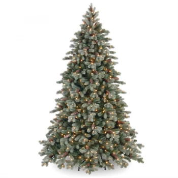 National Tree Company Frosted Colorado Spruce Christmas Tree - 7.5ft