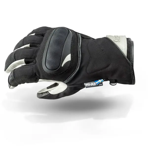 Halvarssons Oleby Black Grey Gloves 8