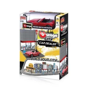 1:43 Street Fire Bburago City Car Dealer Diecast Model (Includes 1 Car)