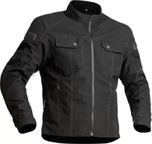 Lindstrands Lugnet Waterproof Motorcycle Textile Jacket, black, Size 48, black, Size 48