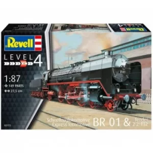 BR 01 & Tender T32 Express Train Locomotive Level 4 Revell Model Kit