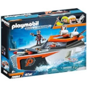 Playmobil Top Agents Spy Team Turbo Ship (70002)
