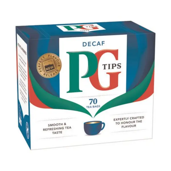 PG Tips Decaf 70x Tea Bags