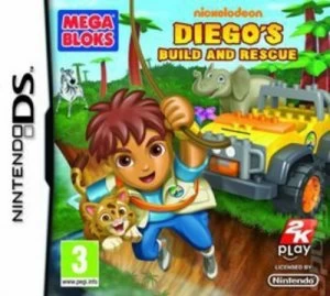 Diegos Build and Rescue Nintendo DS Game