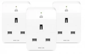 TP Link KP105 Smart Plug WiFi Slim Smart Plug Triple Pack - Works wit