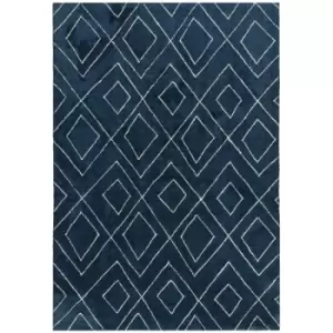 Asiatic Carpets Nomad Table Tufted Rug Blue - 200 x 290cm