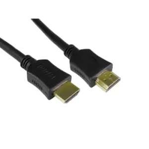 Cables Direct 1.5m HDMI 1.4 High Speed with Ethernet Cable in Black