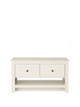 Consort Dover Ready Assembled Coffee Table - White